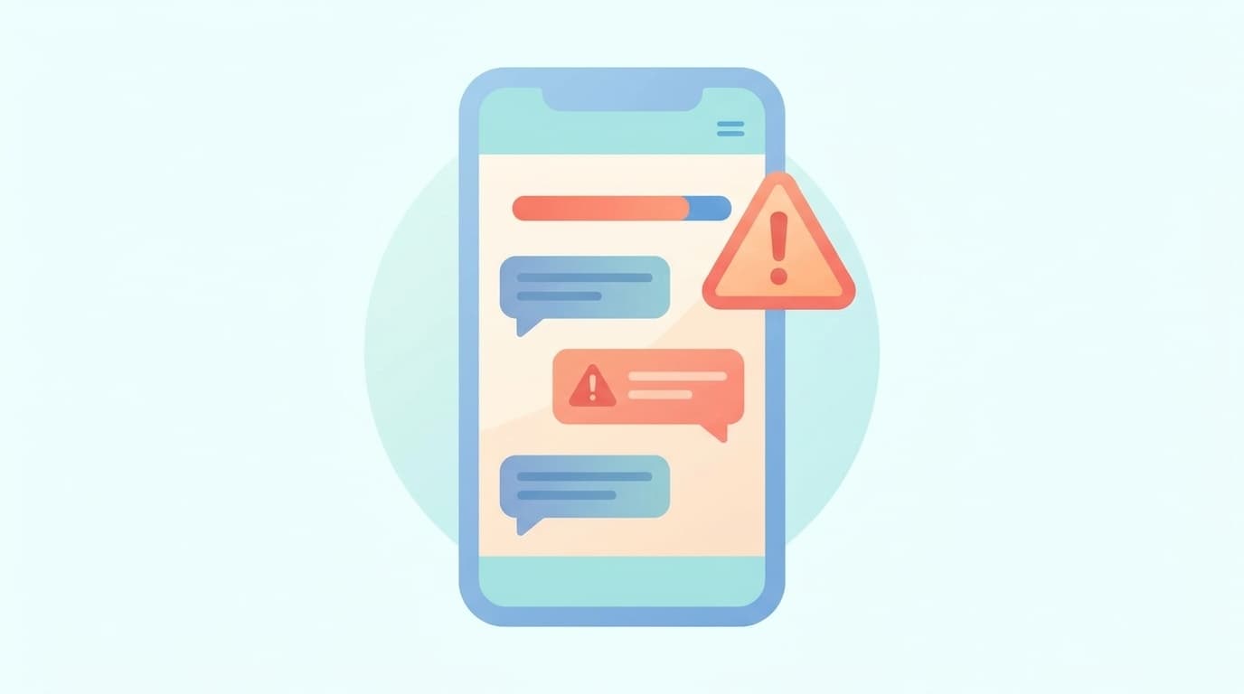 AIチャットの有料プランで使用量の上限に達した画面のイメージイラスト