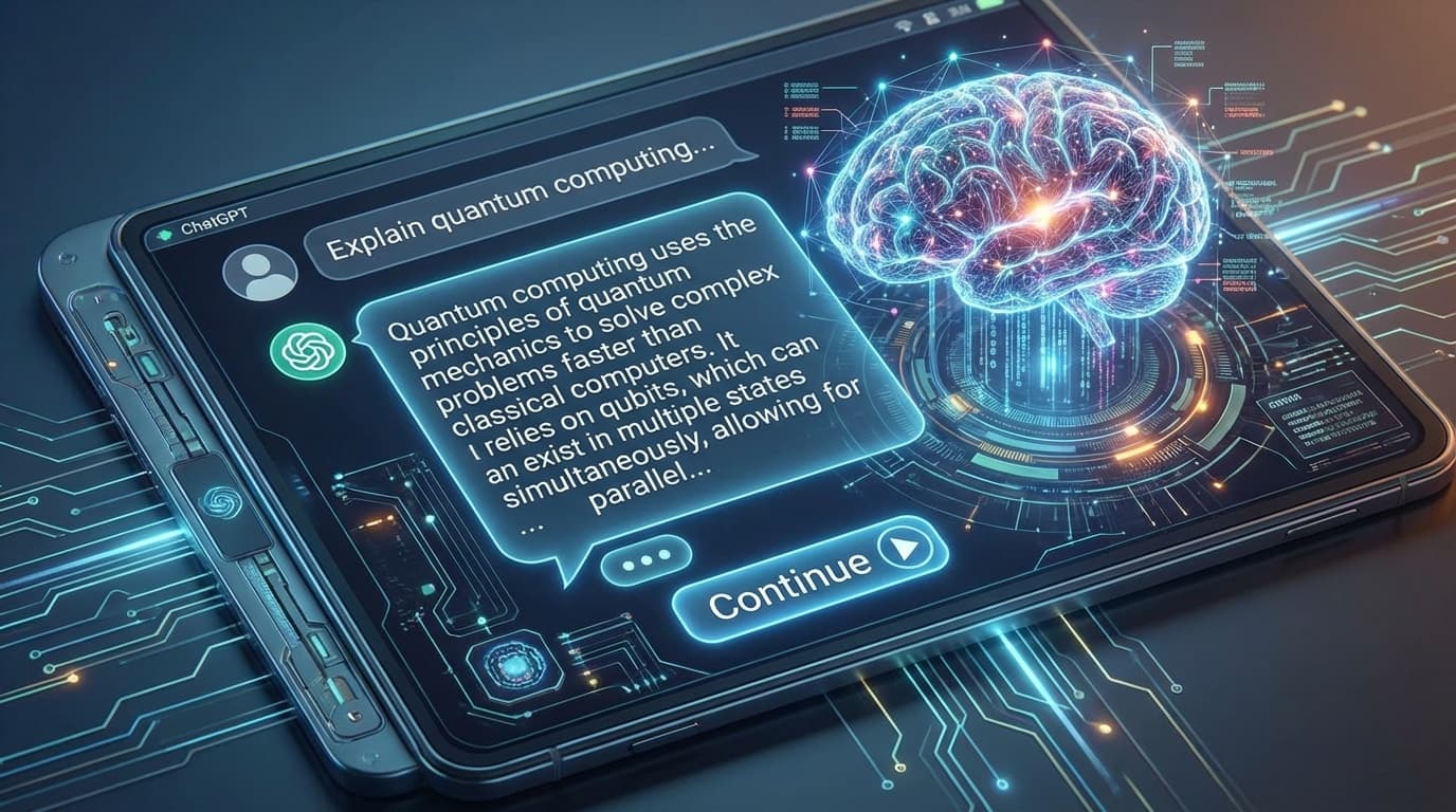 ChatGPTの回答が途中で切れる時の対処法