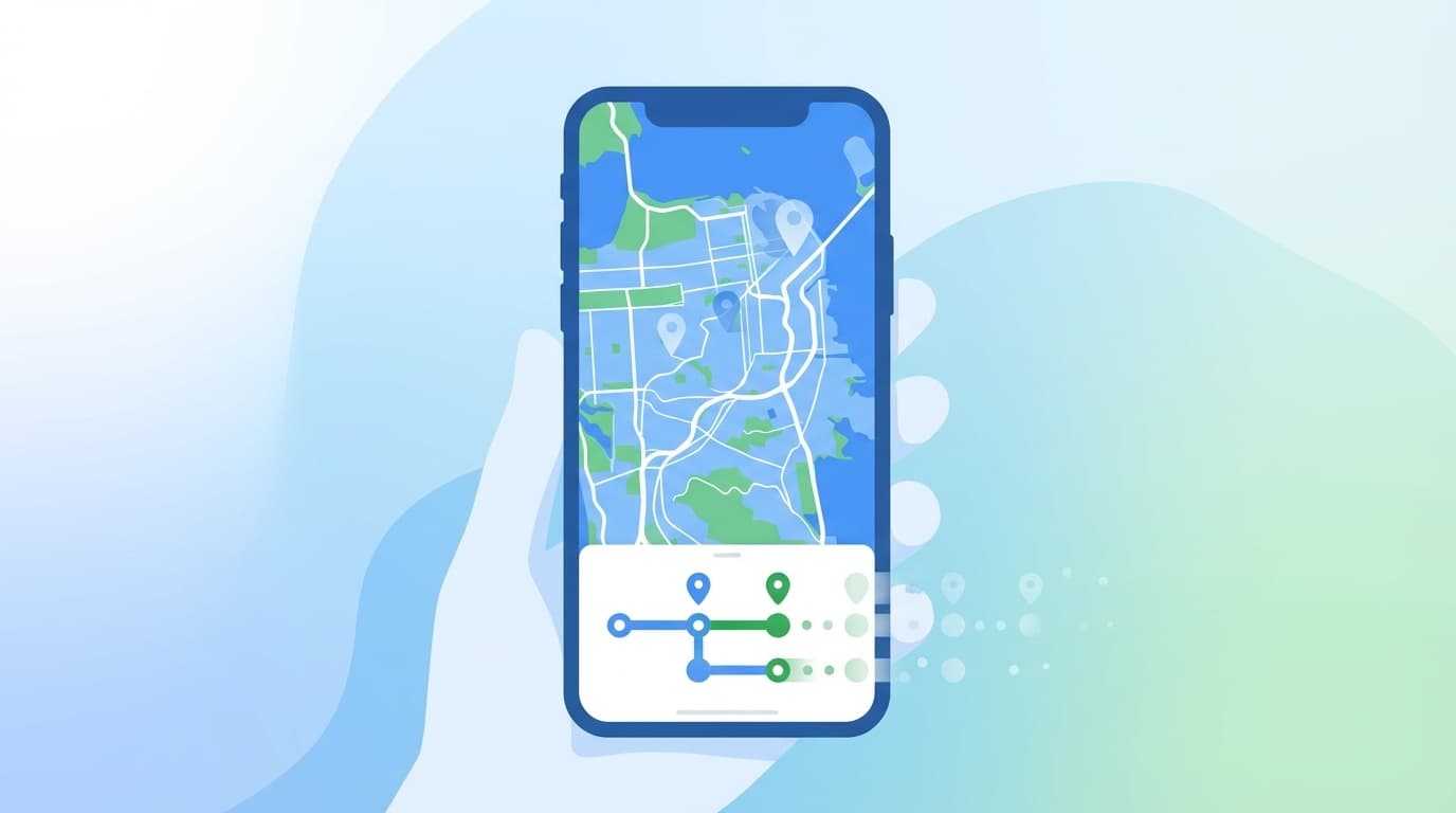 Googleマップのタイムライン(ロケーション履歴)が消えた問題のイメージ