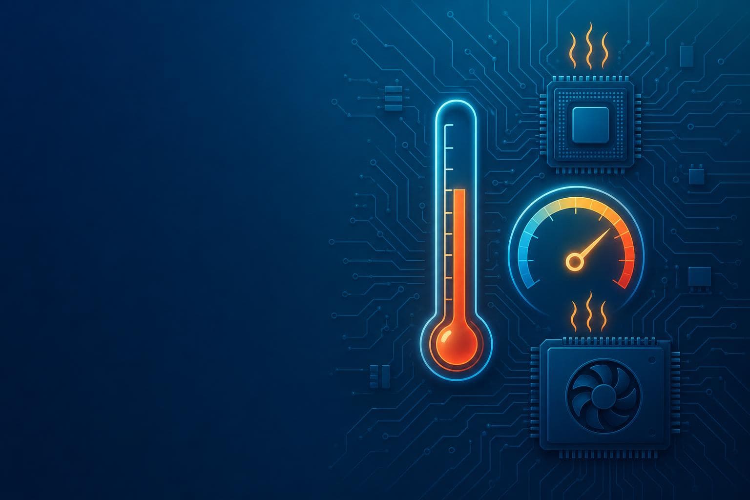 HWiNFO64でCPU・GPU・SSD温度をリアルタイム監視する画面のイメージ
