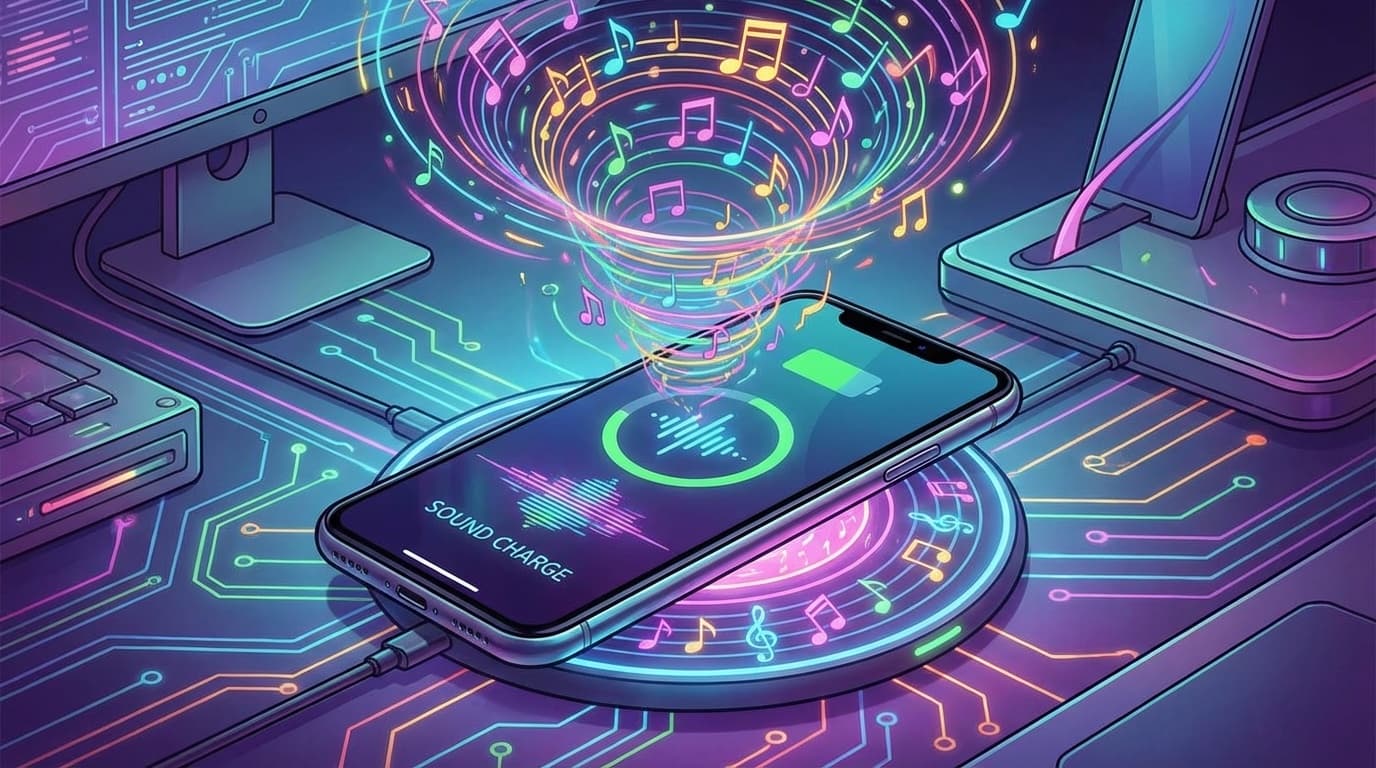 iPhoneの充電音を変える方法