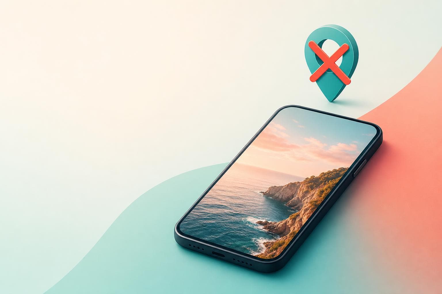 iPhoneの写真から位置情報を削除して安全に共有する方法のイメージ