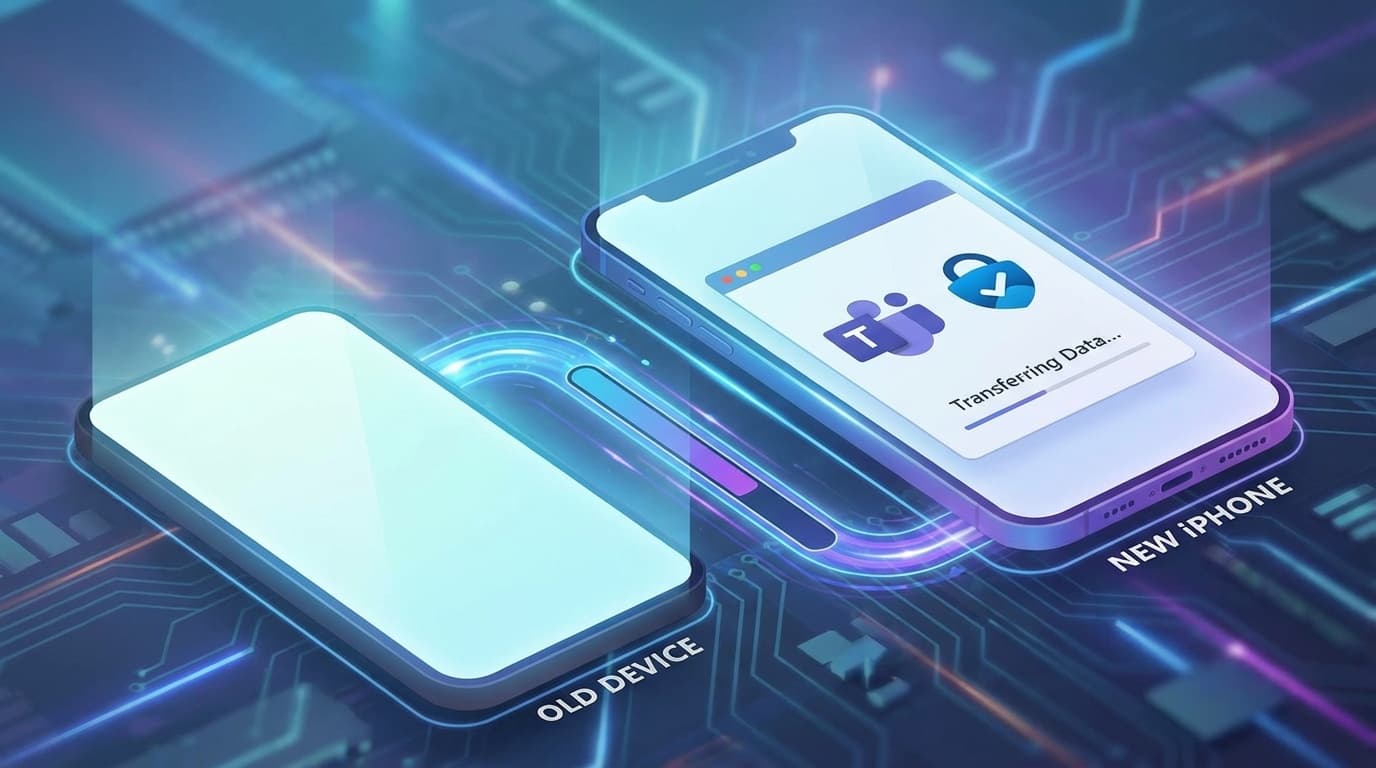 iPhone買替後のTeamsとAuthenticator設定