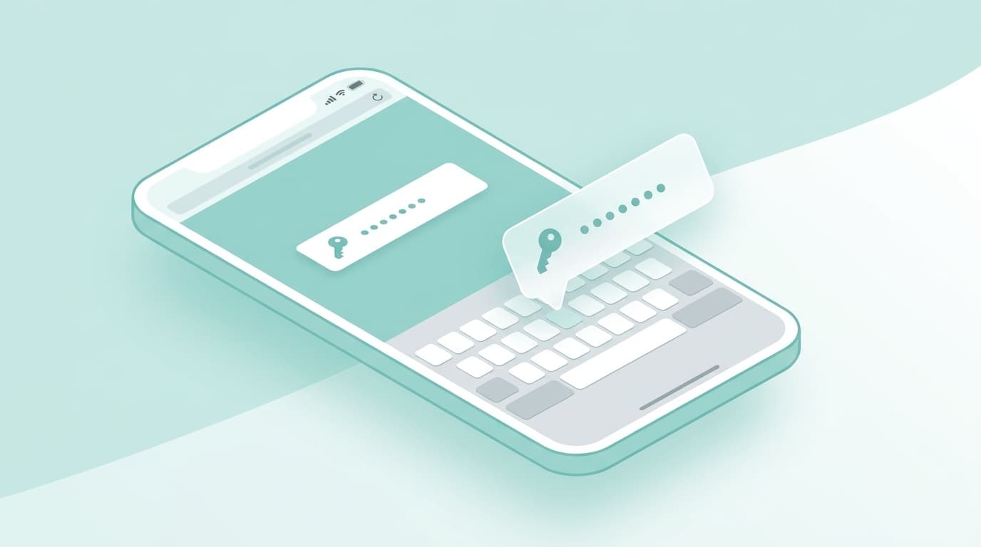 iPhoneのSafariでパスワード自動入力が効かないときの設定確認イメージ