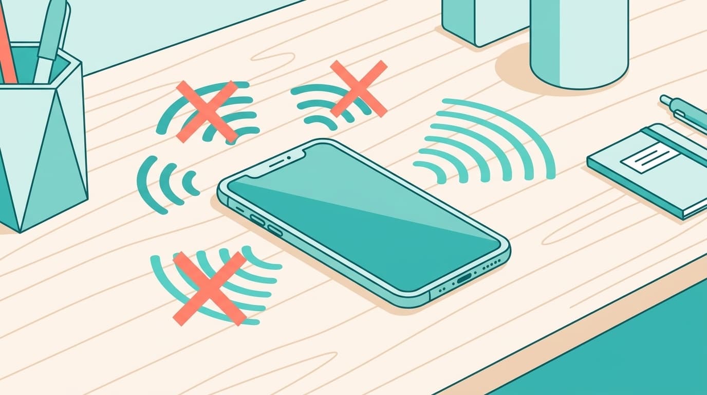 iPhoneのマナーモードで消える音と消えない音の違いを表すイラスト