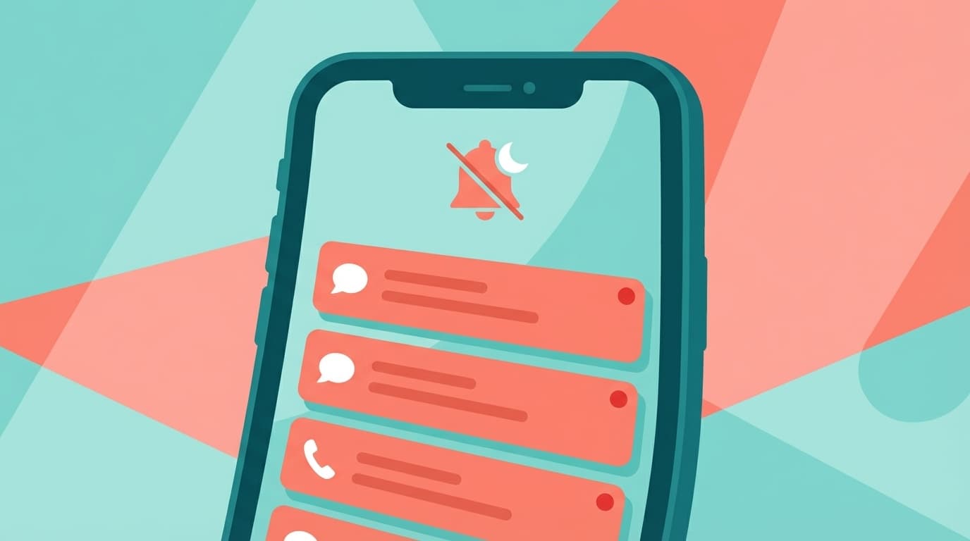 LINE電話の着信通知が来ない・鳴らないトラブルのイメージイラスト