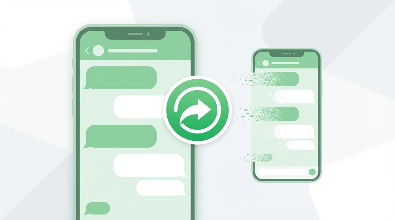 スマホ機種変更時のLINEトーク引き継ぎイメージ