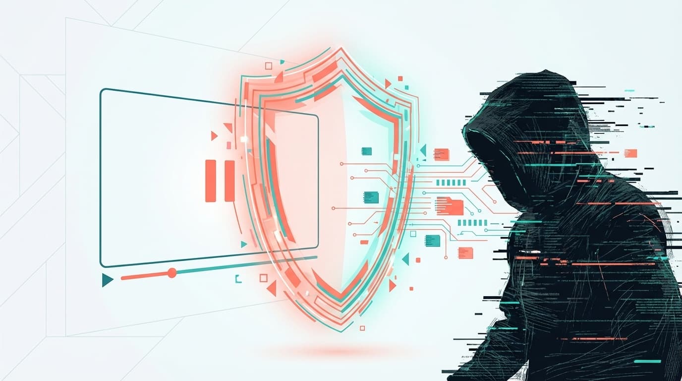 Netflixアカウントのセキュリティ保護のイメージイラスト