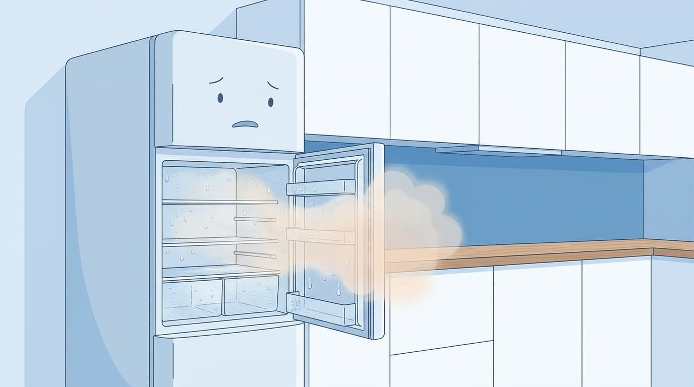 冷蔵庫が冷えない・壊れたときの対処法イメージ