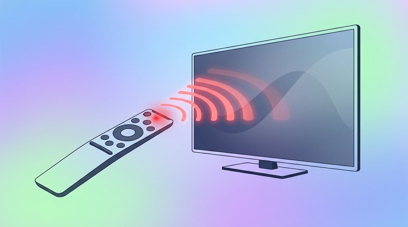 テレビのリモコンが効かないときの原因と対処法を解説するイメージ画像