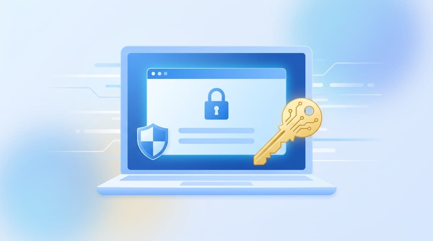 Windows 11のBitLocker回復キー入力画面と鍵のアイコン