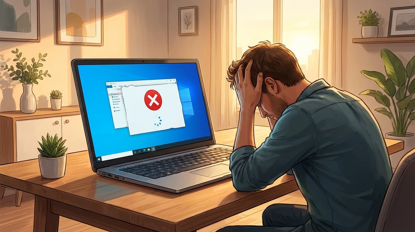 Windows 11で特定のアプリだけ起動しないトラブルの切り分け手順を説明するイメージ